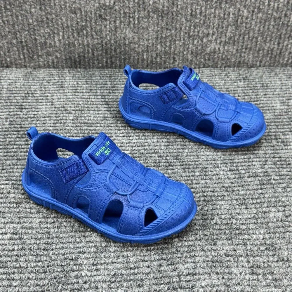 Stride Rite 360 Laguna Waterproof Sandal Little Kids 10 Blue Machine Washable